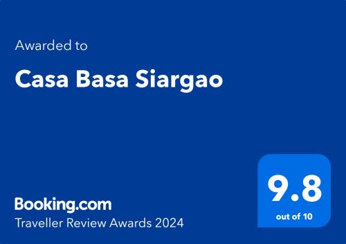 a screenshot of a cell phone with the text cancelled to casa basha s at Casa Basa Siargao in General Luna
