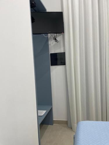 Postel nebo postele na pokoji v ubytování Gemini rooms