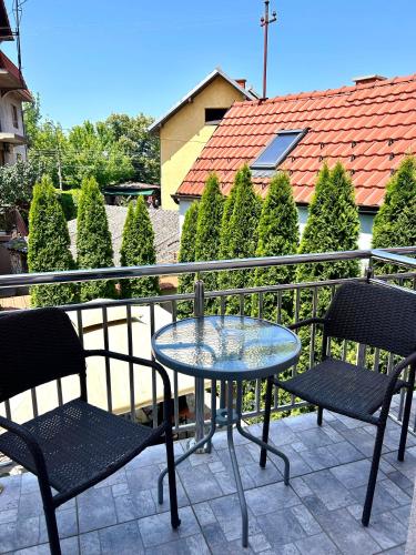 Un balcón o terraza de Vila Markovic-a