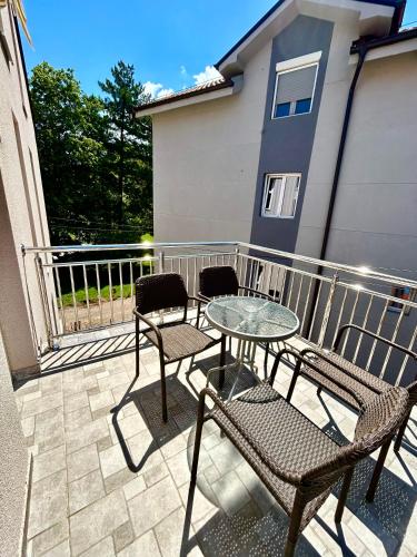 Un balcón o terraza de Vila Markovic-a