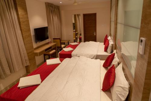 Katil atau katil-katil dalam bilik di The Paradise Hotel - LUXURY STAY