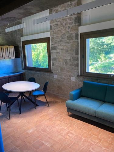 Posezení v ubytování Agriturismo Campo del Pillo
