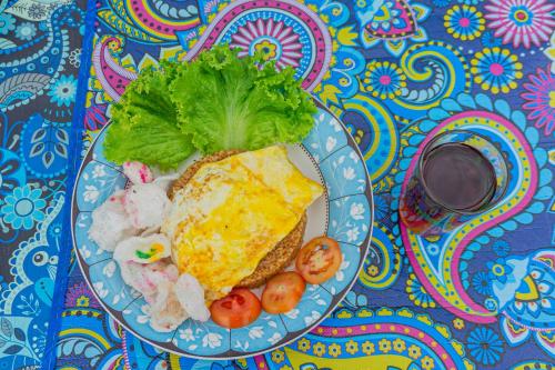 Mad på pensionatet eller i nærheden