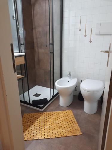 Koupelna v ubytování Fradusta 213