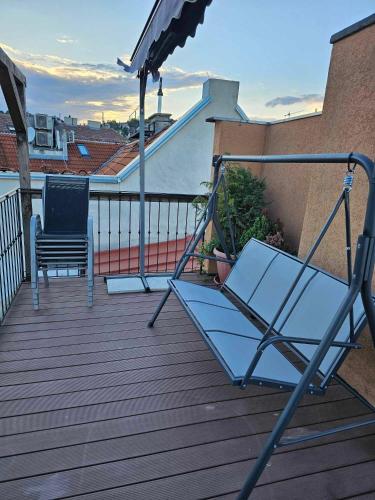 Balkón nebo terasa v ubytování Studio 69 - Old town, 125m2, free parking, best view
