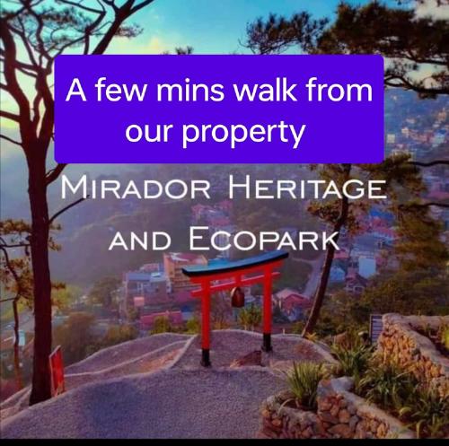 a few mins walk from our property microractor heritage and acropolis at Baguio Dreamz - Transient in Baguio