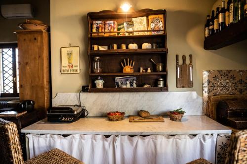 Dapur atau dapur kecil di A lume di candele