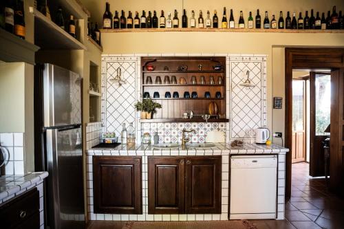 Dapur atau dapur kecil di A lume di candele