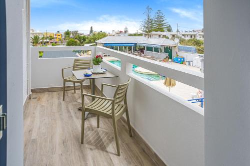 Μπαλκόνι ή βεράντα στο Sergiani Garden Hotel Apartments