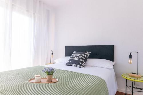 Кровать или кровати в номере San Roman apartment with private parking