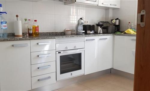 Kuchyň nebo kuchyňský kout v ubytování Villa Aspe