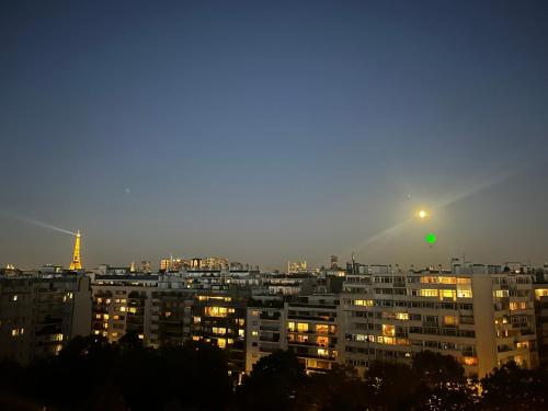 A general view of Párizs or a view of the city taken from Az apartmant