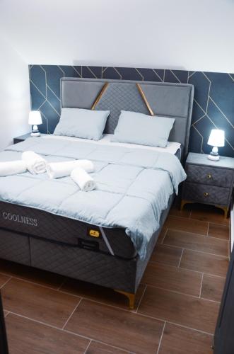 Llit o llits en una habitació de Radović Apartman