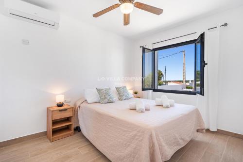 Cama o camas de una habitación en Villa ARANYA