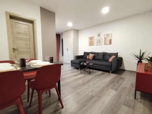 Ruang duduk di Apartmán pri parku IV