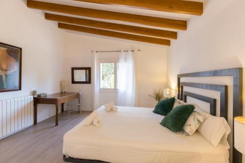 Postel nebo postele na pokoji v ubytování VIlla Mestral