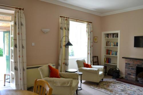 Χώρος καθιστικού στο Cardross Holiday Cottages