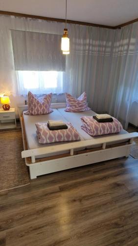 Katil atau katil-katil dalam bilik di Apartament Luna