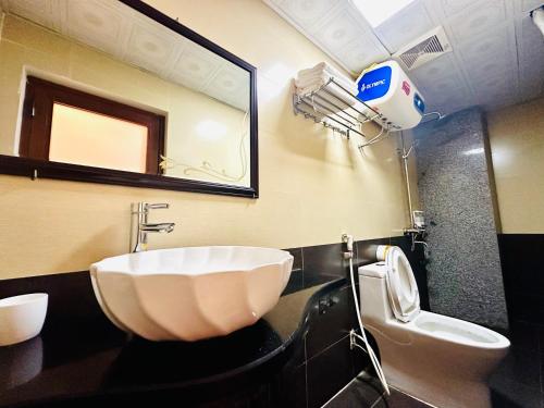 Ένα μπάνιο στο Thanh Quyen hotel