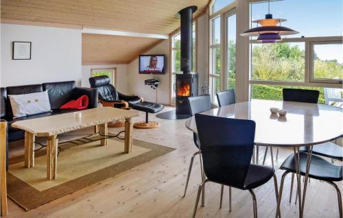 Posezení v ubytování Holiday Home Skovstjernevej Lemvig Ii