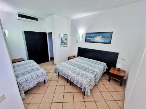 Cama o camas de una habitación en Al Barcoco