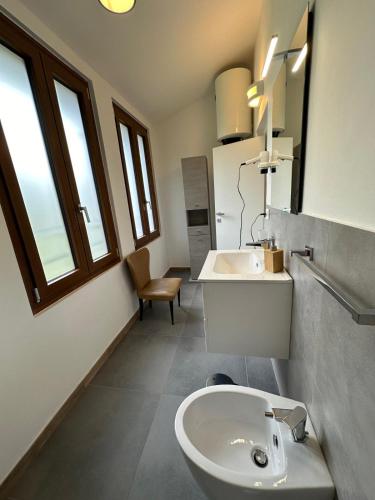 Koupelna v ubytování Il Glicine
