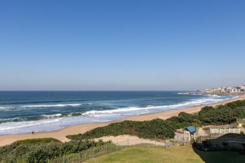 a view of a beach with the ocean at Lucien Sands 401 in Margate