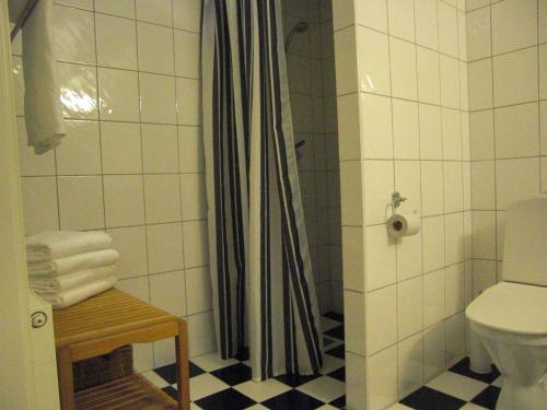 Ett badrum på Bräcke Gård