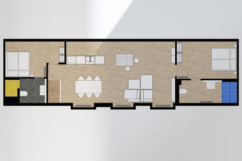 Планировка slot Ferienwohnung Schwetzingen
