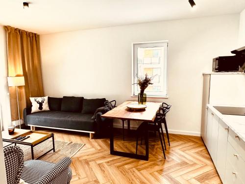 Posezení v ubytování Deer Apartment