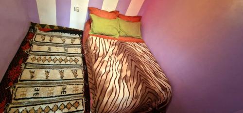 Cama o camas de una habitación en Gite Tamounte