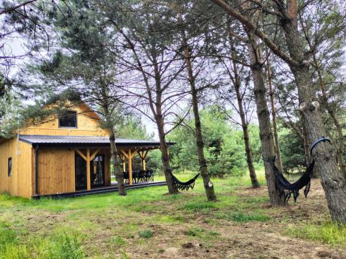 Κήπος έξω από το GOOD PLACE nad Jeziorem Białym
