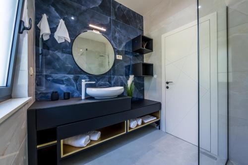 Ένα μπάνιο στο Villa Lamia Opatija by Kvarner Rentals