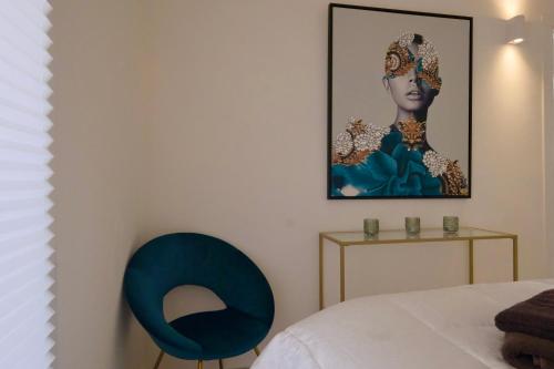 Ένα ή περισσότερα κρεβάτια σε δωμάτιο στο L‘arte di vivere