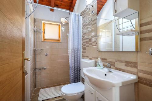 Koupelna v ubytování House Irena