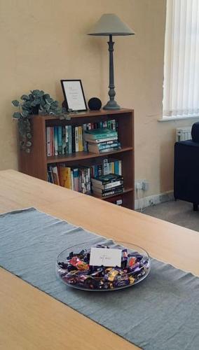Perpustakaan di rumah percutian