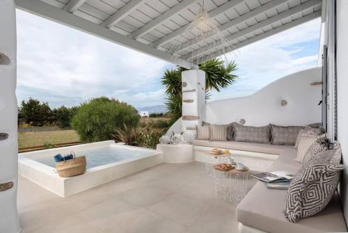 Posedenie v ubytovaní Naxos Kastraki Boutique House With MVigla Seaview