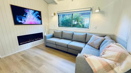 TV a/nebo společenská místnost v ubytování BIG4 Tasman Holiday Parks - Bright