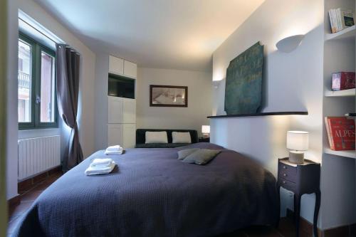 Ένα ή περισσότερα κρεβάτια σε δωμάτιο στο Cosy et spacieux appartement