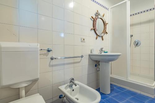 Koupelna v ubytování Tenuta Bussadori - Dimora Del Corsaro