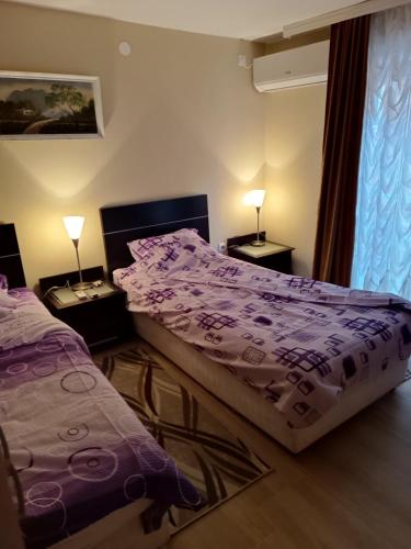 Postel nebo postele na pokoji v ubytování Apartmani Čanović