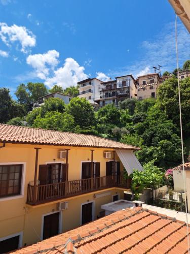 a view from the roof of a house at Akrogiali in Agios Ioannis Pelio