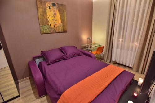 Ένα ή περισσότερα κρεβάτια σε δωμάτιο στο Loft Deluxe du Moulin Vert