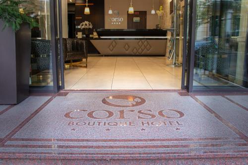 Certifikát, ocenenie alebo iný dokument vystavený v ubytovaní Corso Boutique Hotel