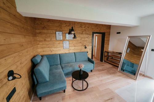 Χώρος καθιστικού στο Apartmány Stodola Pohanské