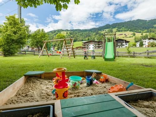 Zona de juegos infantil en Gasthof Aschenwald
