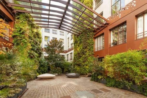 Artist Loft with a Vertical Garden