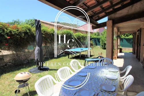 Villa 4 Chambres Jardin Jacuzzi Hyères PK CLIM By HC