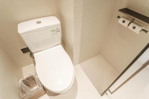 Koupelna v ubytování 昆明市呈贡区椿屿岚酒店 Chun Yulan Hotel