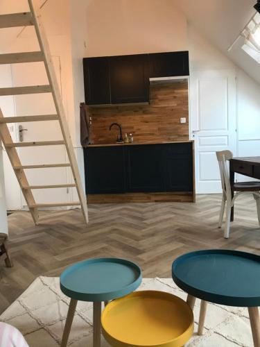 Photo de la galerie de l'établissement Studio de charme Topaze, proche Gare, à Lorient